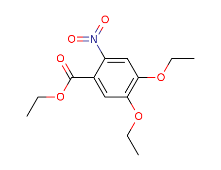 Benzoicacid, 4,5-diethoxy-2-nitro-, ethyl ester
