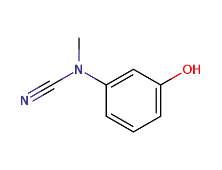 Molecular Structure of 508174-21-8 (Cyanamide, (3-hydroxyphenyl)methyl- (9CI))