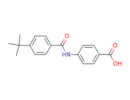 116233-06-8,Benzoic acid,4-[[4-(1,1-dimethylethyl)benzoyl]amino]-,Am 550