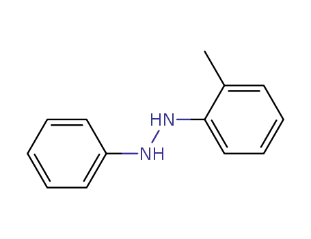 Molecular Structure of 617-23-2 (Hydrazine, 1-(2-methylphenyl)-2-phenyl-)