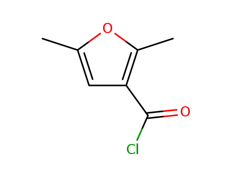 Molecular Structure of 50990-93-7 (2,5-DIMETHYLFURAN-3-CARBONYL CHLORIDE)