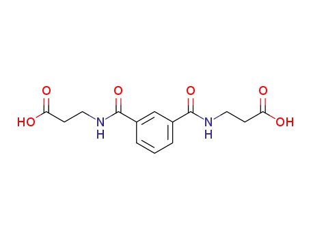Molecular Structure of 125038-74-6 (isophthaloylbis-β-alanine)