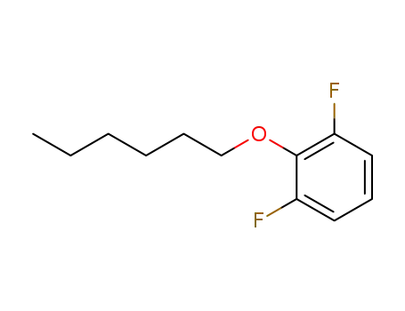 Molecular Structure of 1562104-17-9 (2,4-difluoro-3-hexyloxybenzene)