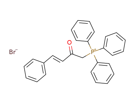 Molecular Structure of 6048-14-2 (Phosphonium, [(3E)-2-oxo-4-phenyl-3-butenyl]triphenyl-, bromide)