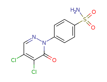 Benzenesulfonamide, 4-(4,5-dichloro-6-oxo-1(6H)-pyridazinyl)-