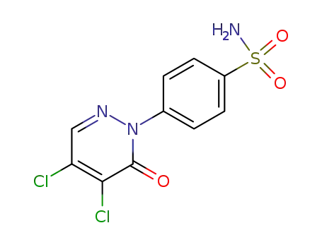 4-(4,5-dichloro-6-oxopyridazin-1(6H)-yl)benzenesulfonamide