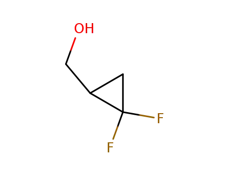 Molecular Structure of 509072-57-5 (2,2-Difluorocyclopropylmethanol)