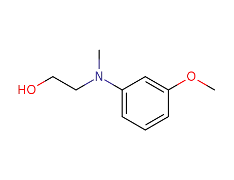 Molecular Structure of 33905-43-0 (Ethanol, 2-[(3-methoxyphenyl)methylamino]-)