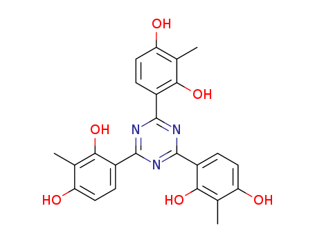 1,3-Benzenediol, 4,4',4''-(1,3,5-triazine-2,4,6-triyl)tris[2-methyl-