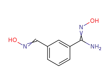 Molecular Structure of 1256486-34-6 (N-hydroxy-3-(hydroxyiminomethyl)benzamidine)