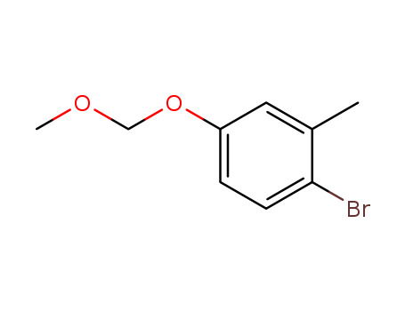 Benzene, 1-bromo-4-(methoxymethoxy)-2-methyl-