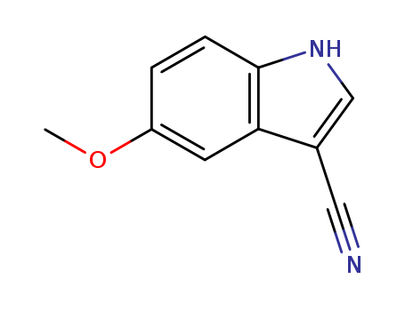 5-Methoxy-1H-indole-3-carbonitrile cas  23084-36-8