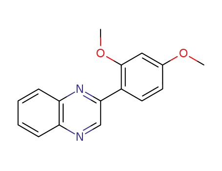 Molecular Structure of 6592-18-3 (2-(2,4-dimethoxyphenyl)quinoxaline)