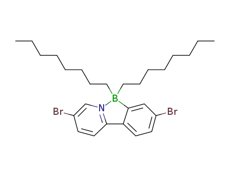 Molecular Structure of 1258862-75-7 (C<sub>27</sub>H<sub>40</sub>BBr<sub>2</sub>N)