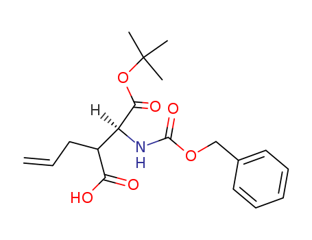 N-[(Phenylmethoxy)carbonyl]-3-allyl-L-aspartic acid 1-tert-butyl ester