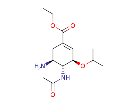 ethyl (3R,4R,5S)-4-acetylamino-5-amino-3-isopropoxycyclohex-1-ene-1-carboxylate