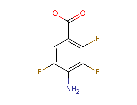 Benzoic acid, 4-amino-2,3,5-trifluoro- (9CI)