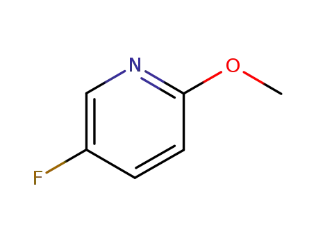 Molecular Structure of 51173-04-7 (2-Methoxy-5-fluoropyridine)