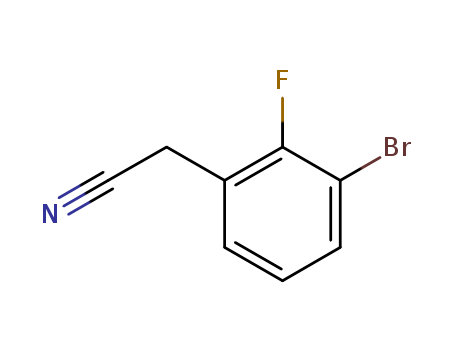 3-Bromo-2-fluorophenylacetonitrile cas no. 874285-03-7 98%