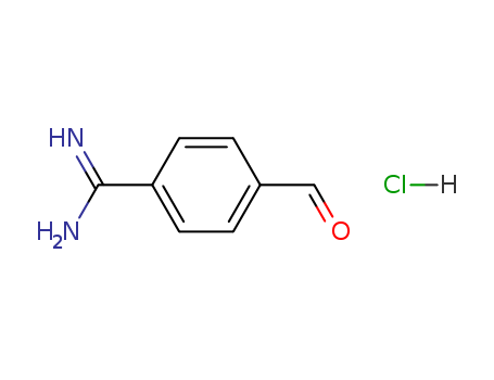 4-Formylbenzenecarboximidamide hydrochloride
