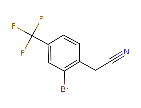 2-Bromo-4-(trifluoromethyl)phenylacetonitrile