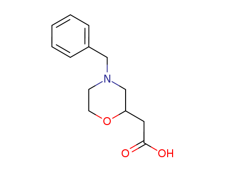 4-(Phenylmethyl)-2-morpholineacetic acid cas no. 146944-27-6 98%