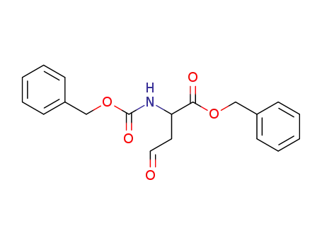 Molecular Structure of 58641-56-8 (Butanoicacid, 4-oxo-2-[[(phenylmethoxy)carbonyl]amino]-, phenylmethyl ester)
