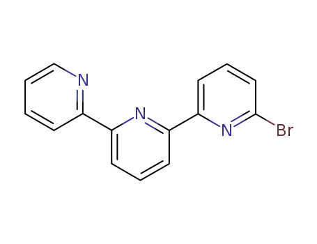 Molecular Structure of 100366-68-5 (6-BROMO-2,2':6',2''-TERPYRIDINE)