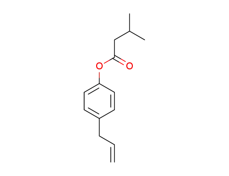 Molecular Structure of 1365640-11-4 (4-allylphenyl 3-methylbutanoate)