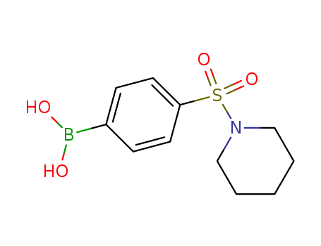 4-(1-PIPERIDINYLSULFONYL)PHENYLBORONIC ACID