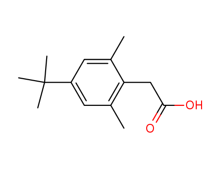 (4-<i>tert</i>-butyl-2,6-dimethyl-phenyl)-acetic acid