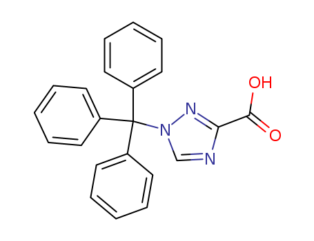 1-trityl-1H-1,2,4-triazole-3-carboxylic acid