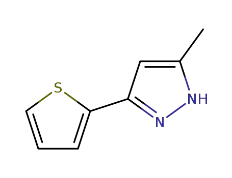 3-Methyl-5-(2-thienyl)-1h-pyrazole