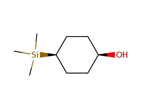 Cyclohexanol, 4-(trimethylsilyl)-, cis-