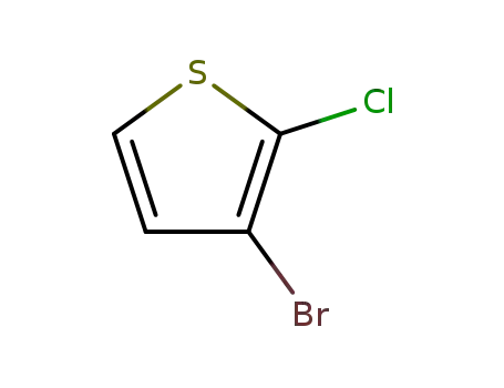 Molecular Structure of 40032-73-3 (3-Bromo-2-chlorothiophene)