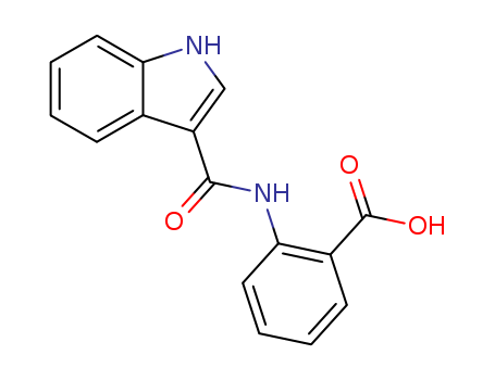 2-(1H-Indole-3-carboxaMido)benzoic acid