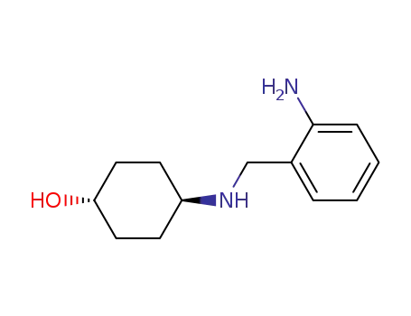 Molecular Structure of 93839-70-4 (4-[(2-aminobenzyl)amino]cyclohexan-1-ol)