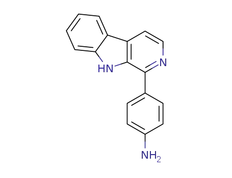 Benzenamine, 4-(9H-pyrido[3,4-b]indol-1-yl)-