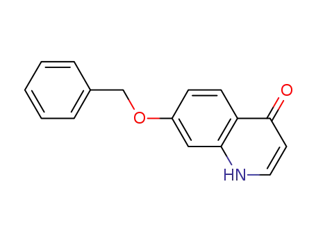 Molecular Structure of 749922-34-7 (7-BENZYLOXY-4-HYDROXY-QUINOLINE)