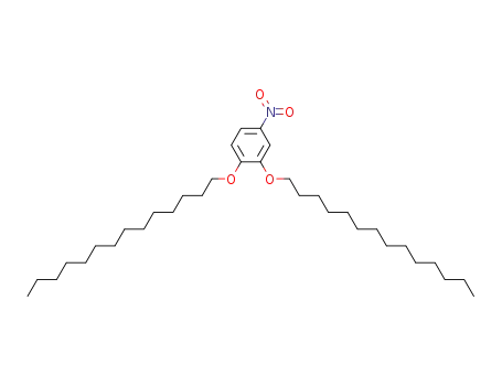 Molecular Structure of 156450-07-6 (1,2-di(tetradecyloxy)-4-nitrobenzene)