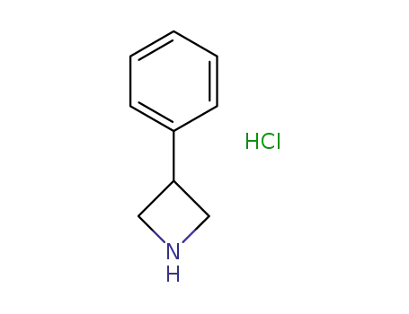 Molecular Structure of 7606-30-6 (3-Phenylazetidine Hydrochloride)