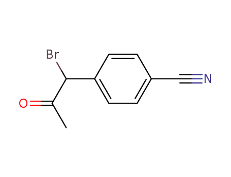 Benzonitrile, 4-(1-bromo-2-oxopropyl)-