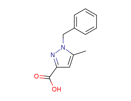 5-methyl-1-(phenylmethyl)-1H-Pyrazole-3-carboxylic acid
