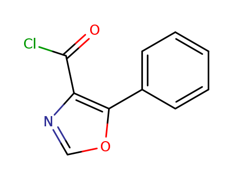 4-Oxazolecarbonylchloride, 5-phenyl-