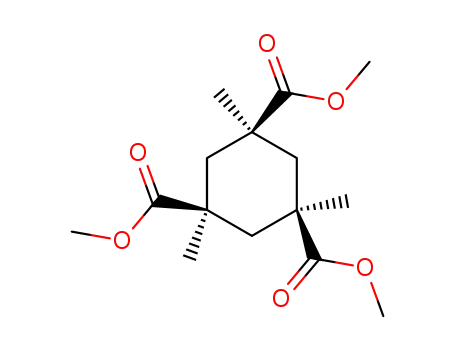 Molecular Structure of 79410-21-2 (TRIMETHYL 1,3,5-TRIMETHYL-1,3,5-CYCLOHEXANETRICARBOXYLATE)