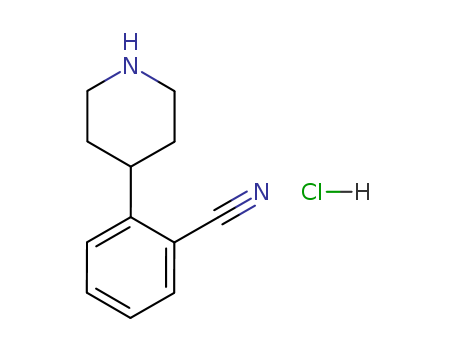 2-(piperidin-4-yl)benzonitrile hydrochloride