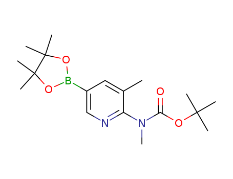6-(tert-Butyloxycarbonyl-methylamino)-5-methylpyridine-3-boronic acid