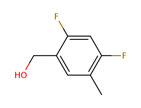 Benzenemethanol, 2,4-difluoro-5-methyl- (9CI)