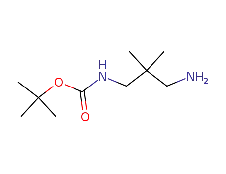 Molecular Structure of 292606-35-0 (1-BOC-AMINO-2,2-DIMETHYL-1,3-PROPANEDIAMINE)