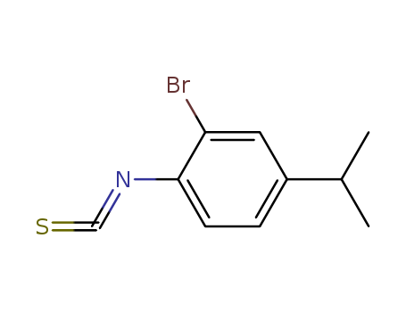 Benzene,2-bromo-1-isothiocyanato-4-(1-methylethyl)-